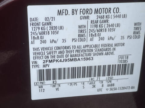 2021 Ford Edge SEL