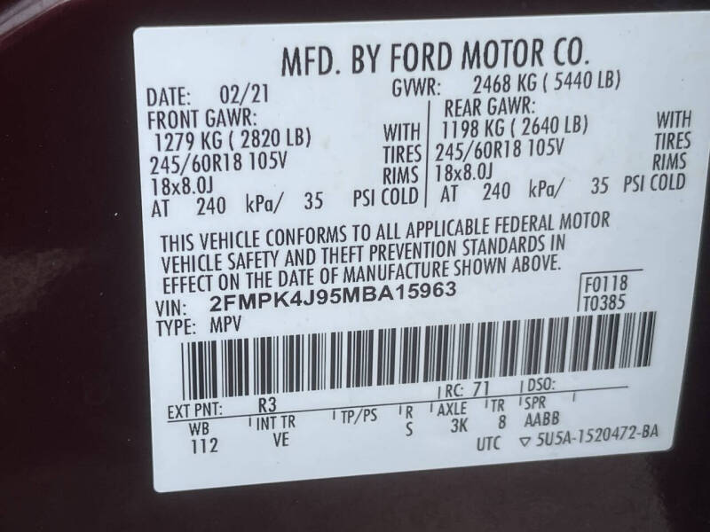 2021 Ford Edge SEL