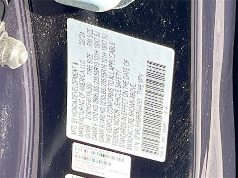 2024 Honda Odyssey Touring