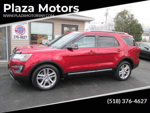 2016 Ford Explorer for sale at Plaza Motors in Rensselaer NY