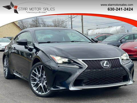 2015 Lexus RC 350 for sale at Star Motor Sales in Downers Grove IL