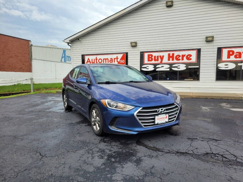 2017 Hyundai Elantra for sale at Automart 150 in Council Bluffs IA
