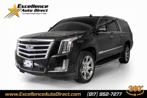 2017 Cadillac Escalade ESV for sale at Excellence Auto Direct in Euless TX