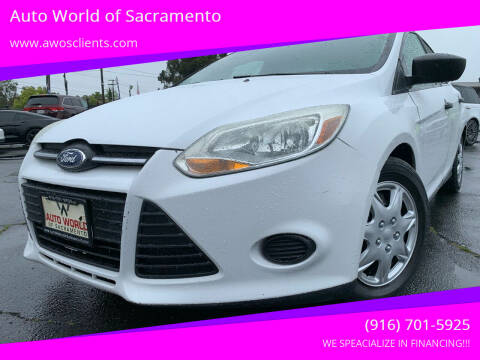 2014 Ford Focus for sale at Auto World of Sacramento Stockton Blvd in Sacramento CA