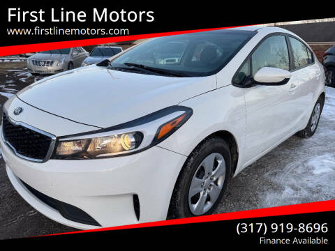 2017 Kia Forte for sale at First Line Motors in Jamestown IN