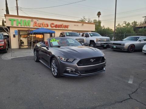 2015 Ford Mustang for sale at THM Auto Center Inc. in Sacramento CA
