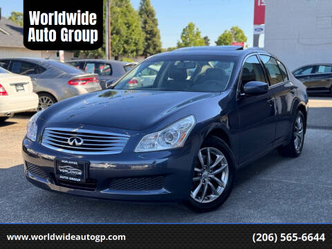 2009 Infiniti G37 Sedan for sale at Worldwide Auto Group in Auburn WA