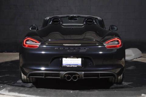 2016 Porsche Boxster Spyder