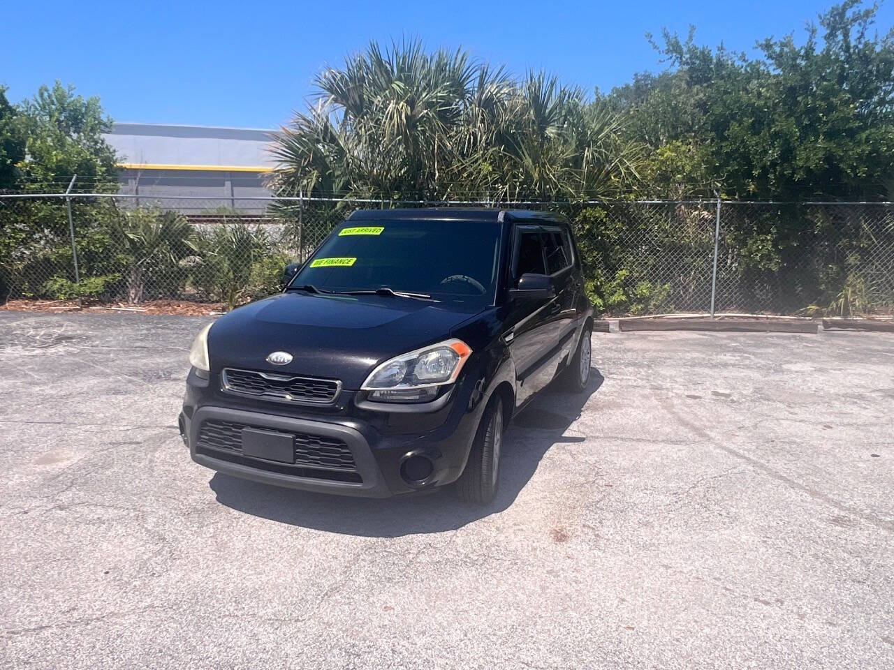 Black 2013 Kia Soul Base 4dr Crossover 6A 2