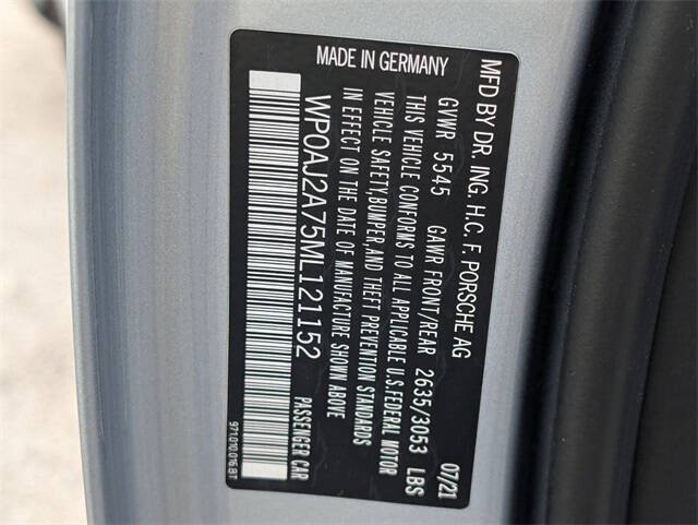 2021 Porsche Panamera