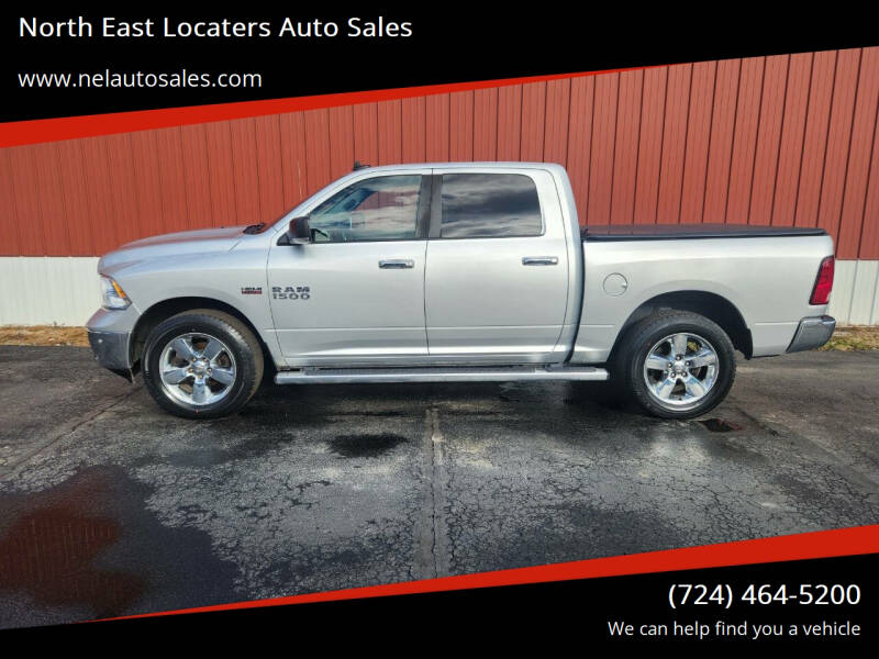 2016 RAM 1500 for sale at North East Locaters Auto Sales in Indiana PA