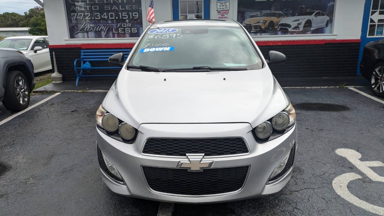 2015 Chevrolet Sonic for sale at Celebrity Auto Sales in Fort Pierce, FL