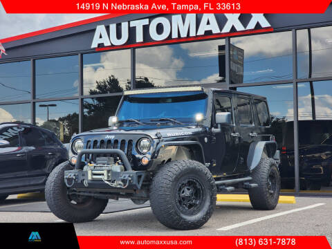 2014 Jeep Wrangler Unlimited for sale at Automaxx in Tampa FL