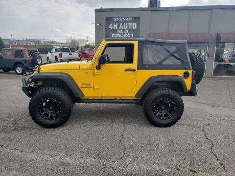 2015 Jeep Wrangler for sale at 4M Auto Sales | 828-327-6688 | 4Mautos.com in Hickory NC