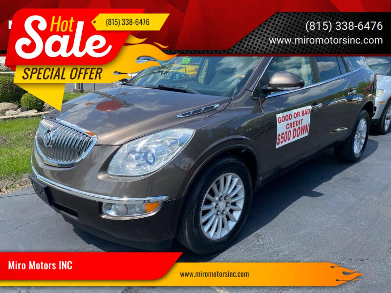 2009 Buick Enclave for sale at Miro Motors INC in Woodstock IL