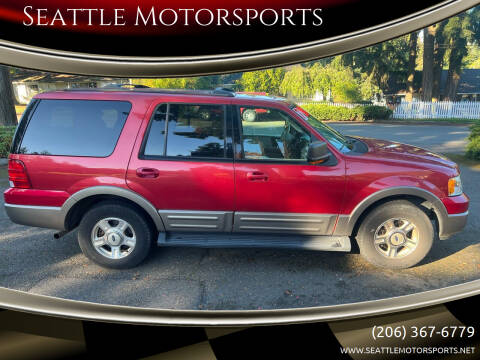 2003 Ford Expedition for sale at Seattle Motorsports in Shoreline WA