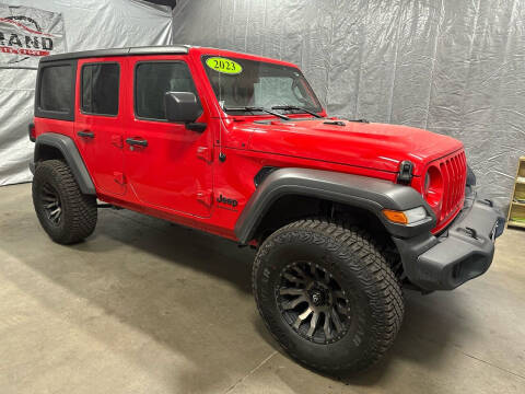 2023 Jeep Wrangler for sale at GRAND AUTO SALES in Grand Island NE