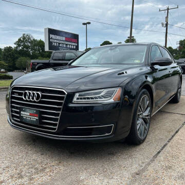 2015 Audi A8 L for sale at Premium Motor's LLC in Norfolk VA