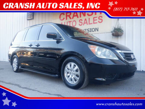 2010 Honda Odyssey for sale at CRANSH AUTO SALES, INC in Arlington TX