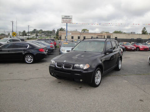 2006 BMW X3 for sale at A&S 1 Imports LLC in Cincinnati OH