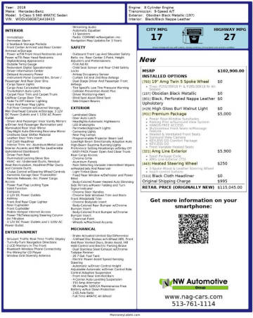 2018 Mercedes-Benz S-Class S 560 4MATIC