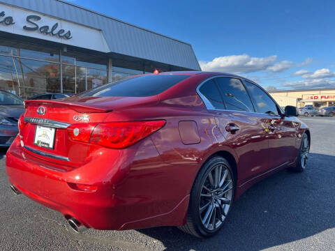 2016 Infiniti Q50 Red Sport 400