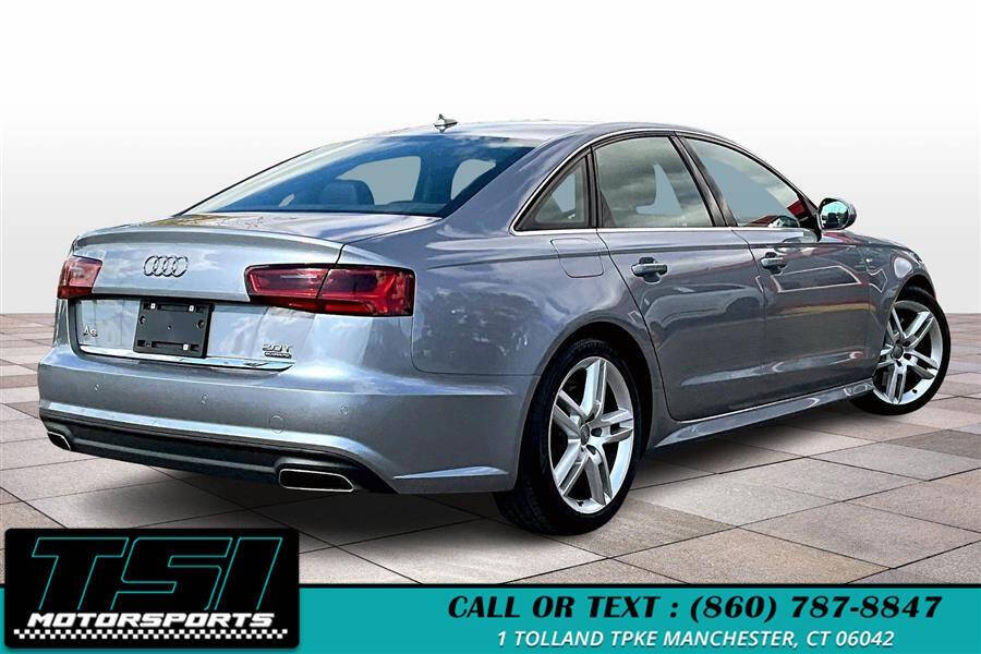 Gray 2017 Audi A6 2.0T quattro Premium AWD 2.0T quattro Premium 4dr Sedan 2
