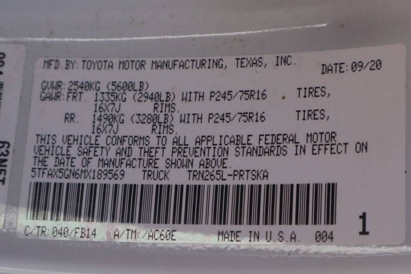 2021 Toyota Tacoma SR5