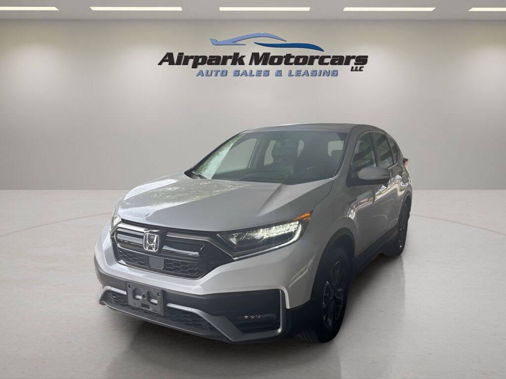 White 2021 Honda CR-V Hybrid EX-L AWD EX-L 4dr SUV 1