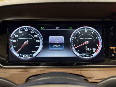 2016 Mercedes-Benz S-Class AMG S 63