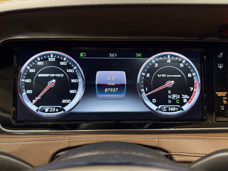 2016 Mercedes-Benz S-Class AMG S 63