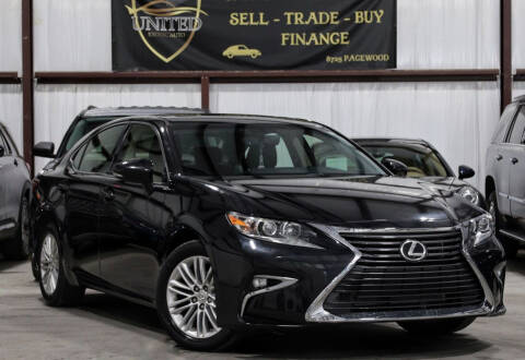 2016 Lexus ES 350 for sale at United Exotic Auto in Houston TX