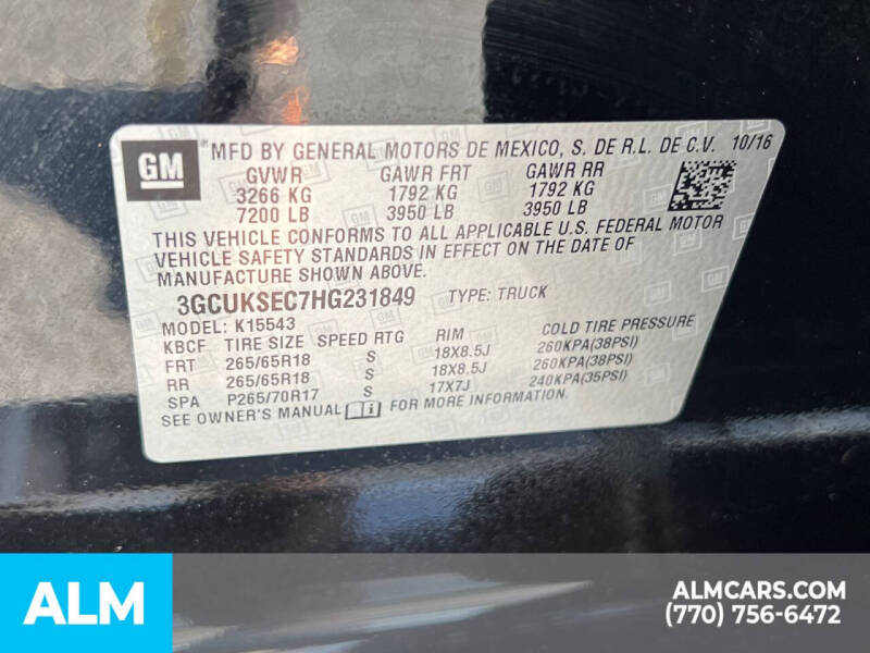 2017 Chevrolet Silverado 1500