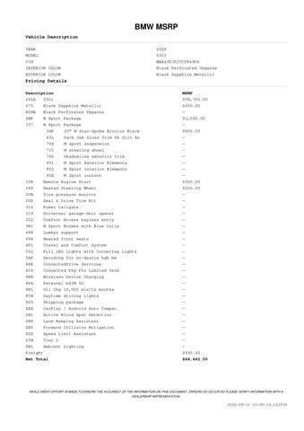 2026 BMW 5 Series 530i