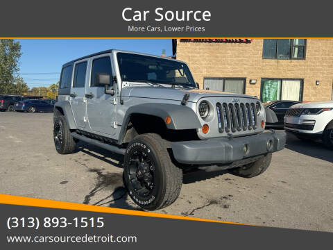 2012 Jeep Wrangler Unlimited for sale at Car Source in Detroit MI