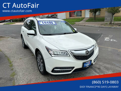 2014 Acura MDX for sale at CT AutoFair in West Hartford CT