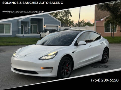 2021 Tesla Model 3 Standard Range Plus