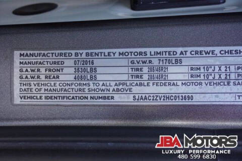 2017 Bentley Bentayga