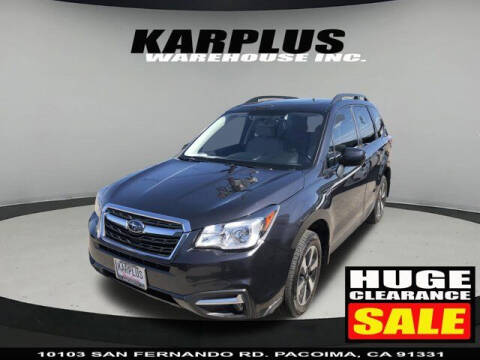 2018 Subaru Forester for sale at Karplus Warehouse in Pacoima CA