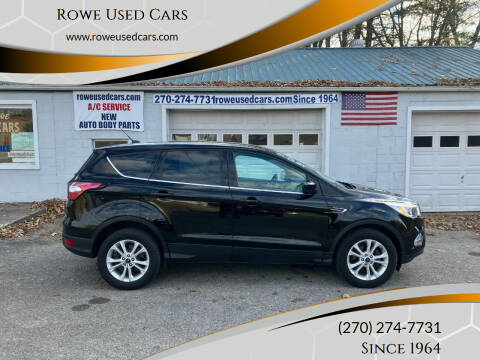 2017 Ford Escape for sale at Rowe Used Cars in Beaver Dam KY