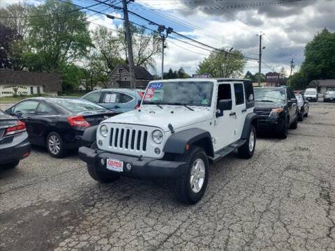 2014 Jeep Wrangler Unlimited for sale at Colonial Motors in Mine Hill NJ