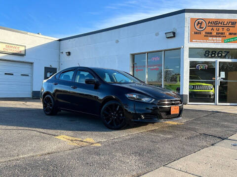 2016 Dodge Dart for sale at HIGHLINE AUTO LLC in Kenosha WI