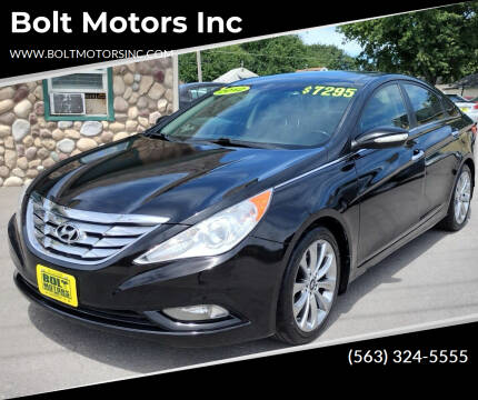2012 Hyundai Sonata for sale at Bolt Motors Inc in Davenport IA