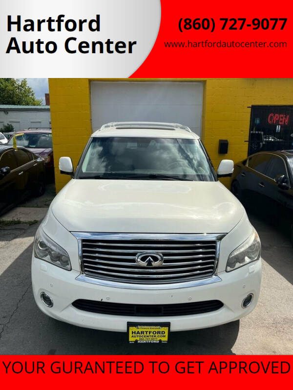 2014 Infiniti QX80 for sale at Hartford Auto Center in Hartford CT