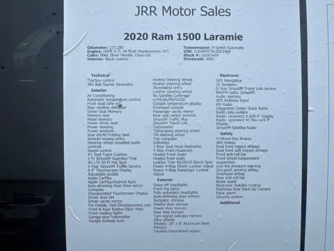 2020 RAM 1500 Laramie