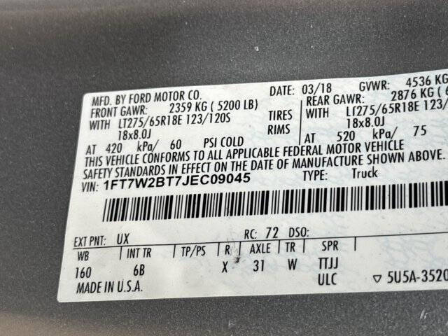 2018 Ford F-250 Super Duty