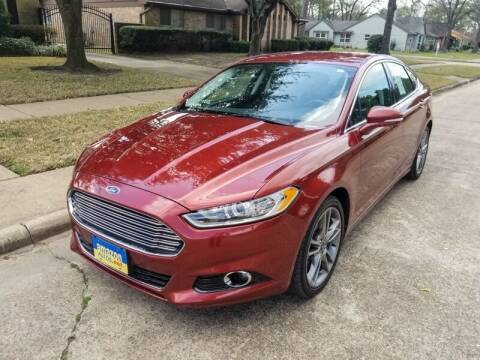 2014 Ford Fusion for sale at Amazon Autos in Houston TX