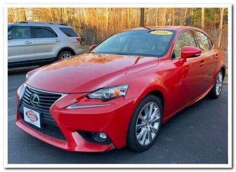 2016 Lexus IS 200t for sale at Healey Auto in Rochester NH