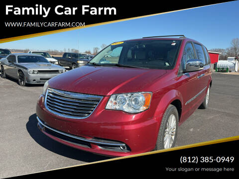 2012 Chrysler Town and Country for sale at Family Car Farm in Princeton IN