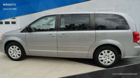 2014 Dodge Grand Caravan for sale at WRIGHT'S in Hillsboro KS